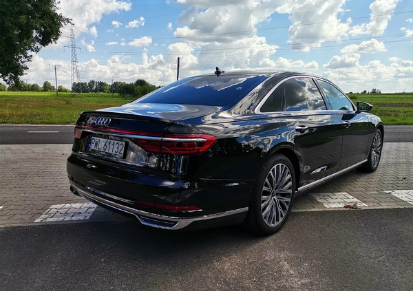 Audi A8 cena 380000 przebieg: 36800, rok produkcji 2021 z Wolsztyn małe 254